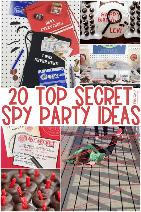 20 Spy Party Ideas for the Best Birthday Ever