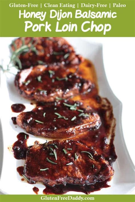 Cook, stirring occasionally, until the liquid reduces into a thin syrup, 5 or 6 minutes. Skinny Honey Dijon Balsamic Grilled Pork Chops | Recipe ...