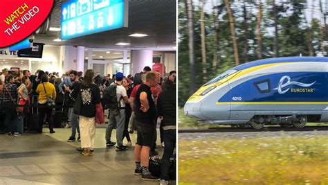 eurostar horror as person hit by train on tracks causing cancellations world news mirror online