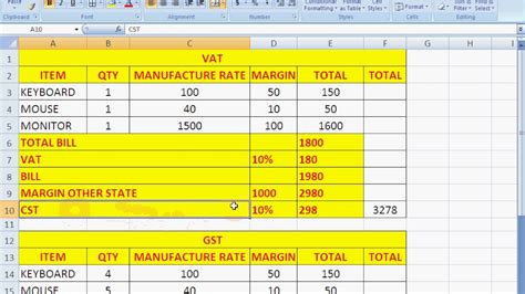 How To Calculate Gst Percentage In Excel How To Wiki 89