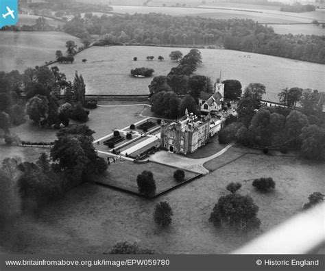 Epw059780 England 1938 Hunsdon House Hunsdon 1938 Britain From Above