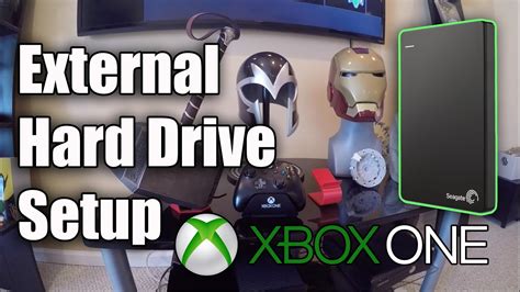 How To Setup An External Hard Drive On The Xbox One Youtube