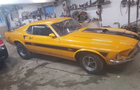 This 1969 Ford Mustang Mach 1 Looks Like A Twister Special Only