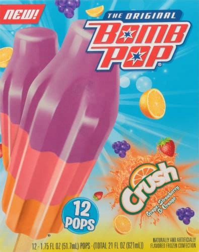 Bomb Pop® Crush Ice Pops 12 Ct 175 Fl Oz Pay Less Super Markets