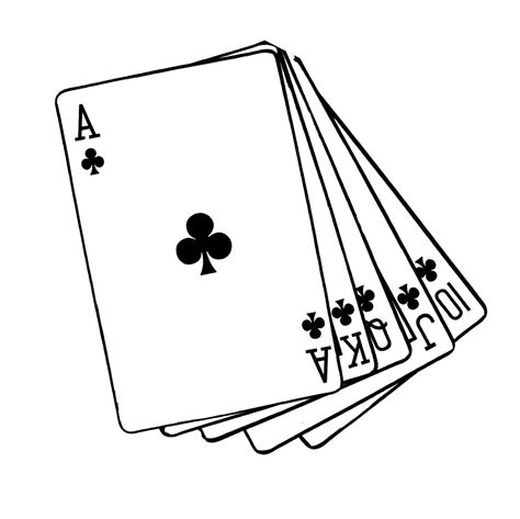 Our custom playing cards are printed on smooth card stock, making it super easy to shuffle. Playing Cards Drawing at GetDrawings | Free download
