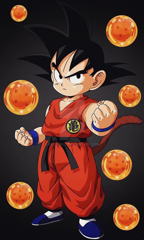 Kid Goku Dragon Ball By Skygoku7 On Deviantart