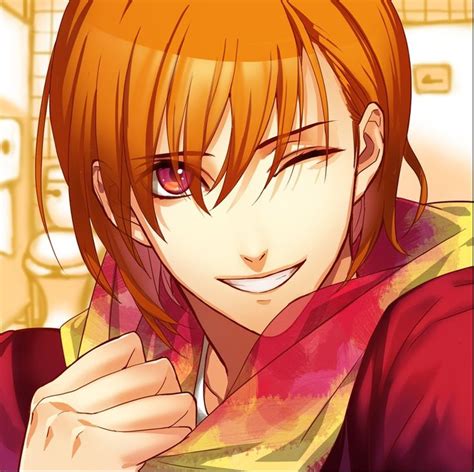 Anime boy with blonde hair and orange eyes. Pin on ilustracaoes