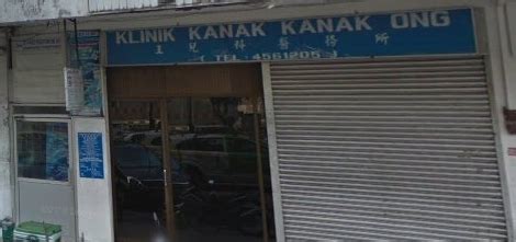 65, jalan mahogani 5, bandar botanik, 41200 klang, selangor, malaysia. Klinik Kanak-Kanak Ong - Kid Clinic at Ampang, Selangor ...