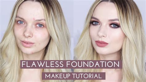 Flawless Foundation Without Concealer Makeup Tutorial