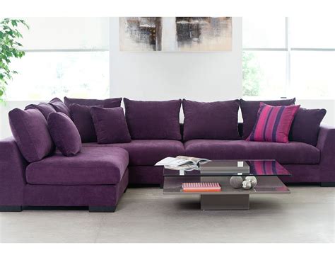 Deep Purple Sectional Sofas Purple Living Room Purple Living Room
