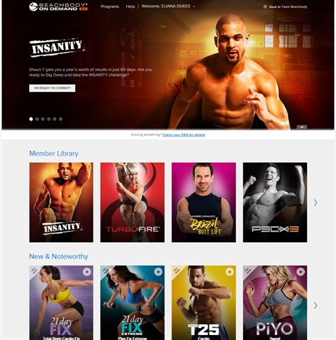 Check spelling or type a new query. Beachbody On Demand Challenge Pack | Get Fit with Eliana ...