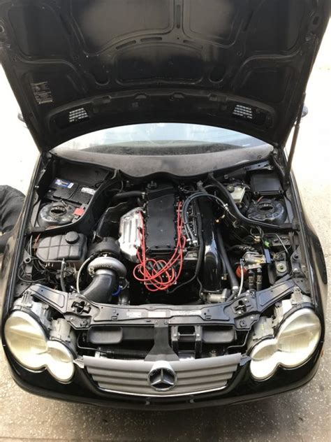 Vr6 Turbo Swapped Mercedes C230 Sportcompact Turbo And Stance