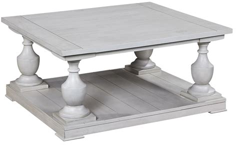 Only 1 available and it's in 1 person's cart. Holden Antique White Square Cocktail Table from Bassett ...