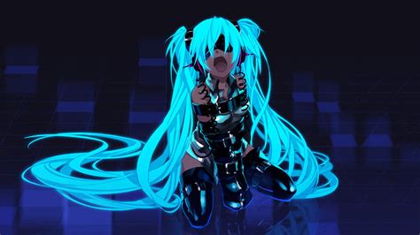 Sfondi Illustrazione Fumo Blu Vocaloid Hatsune Miku Bdsm Arte Leggero Fiamma Oscurit