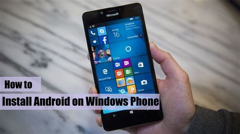 How To Install Android On Windows Phone Windows Informer