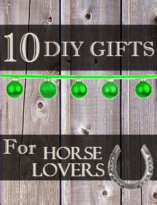 Maybe you would like to learn more about one of these? Top 10 DIY Gifts for Horse Lovers | Savvy Horsewoman