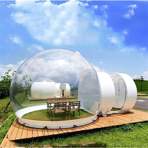 Stargazing Clear Inflatable Bubble Dome Igloo Tent H5szfbxg