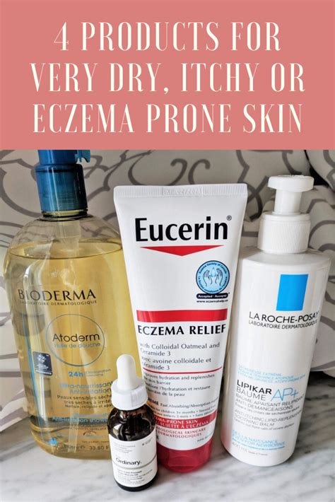 4 Products For Very Dry Itchy Or Eczema Prone Skin