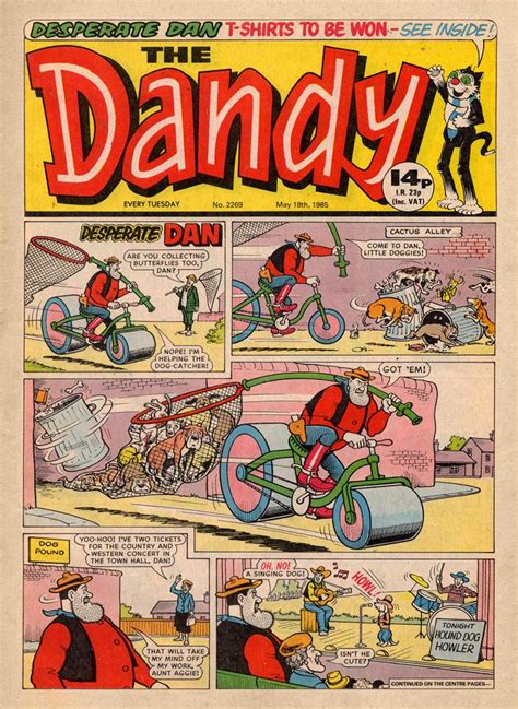 The Dandy Desperate Dan His Steamroller In Action Dandy Comic Classic Comics Comic Covers