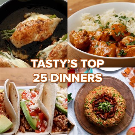 25 Amazing Dinners From Tasty Recipes