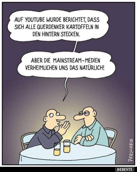 Querdenken, kreative denkmethode, siehe laterales denken. Auf Youtube wurde berichtet, dass sich alle Querdenker ...