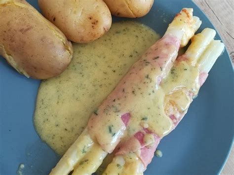 Überbackene Spargel Schinken Rollen von Yoshi98 Chefkoch