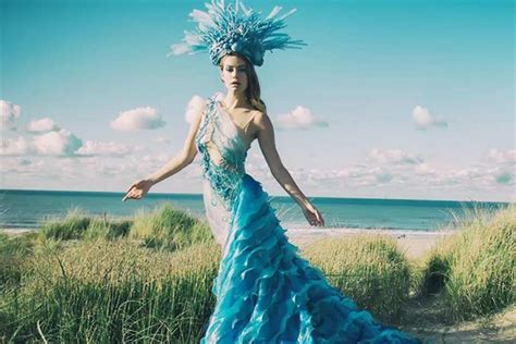 netherlands sharon pieksma goes ecological with national costume for miss universe 2019