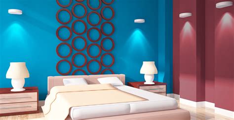 The deep turquoise, chocolate brown and golden colour combination has a real heritage feel that lends itself well to the period style of the room. Blue Colour Paint & Design Ideas for Interior Wall ...
