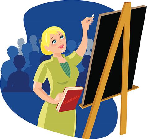 Best Blonde School Teacher Illustrations Royalty Free Vector Graphics