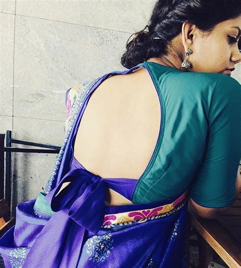 5 Alluring Blouses In Bow Style Fashion In India Threads