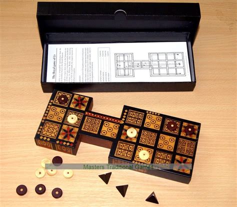Many (but not all) of the proposed rules for the royal game of ur treat the rosette square as a safe square. Replica Royal Game of Ur | Old board games, Ancient ...