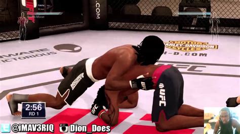 UFC UFC Career Mode Ep BLACK ON BLACK CRIME UFC FIGHTS