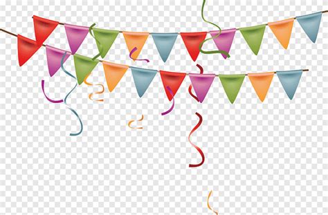 Free Download Assorted Color Bunting Birthday Anniversary Party Wish