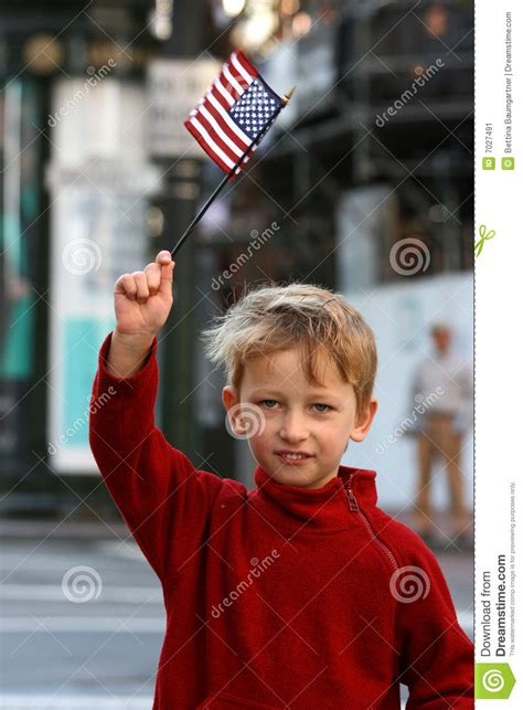 May 29, 2021 · new york >> megan thee stallion and dababy are the prom queen and king of the 2021 bet awards. Little Boy With Flag Stock Image - Image: 7027491