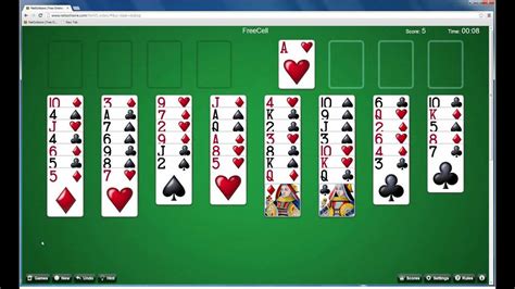 A different approach to the game, but still very easy to follow. NetSolitaire: Play FreeCell Solitaire with the new "Large Print London" card set! - YouTube