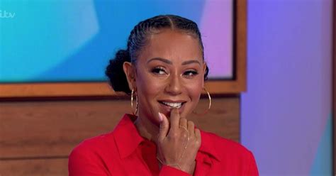 mel b claims on loose women geri horner hates her for revealing their alleged romp daily star