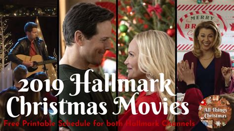 2019 New Hallmark Christmas Movies Full Schedule Free Download Updated