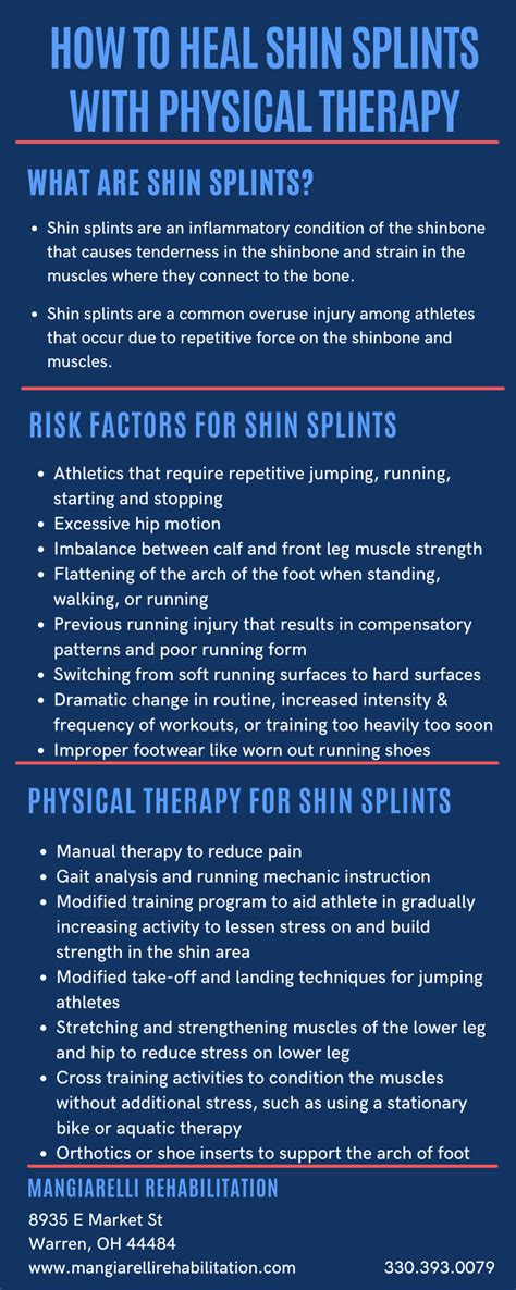 How To Heal Shin Splints With Physical Therapy Mangiarelli Rehabilitation