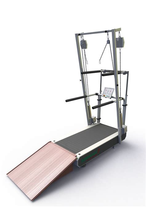 Treadmill With Handrails Callis Trac60e Reha Stim Medtec With