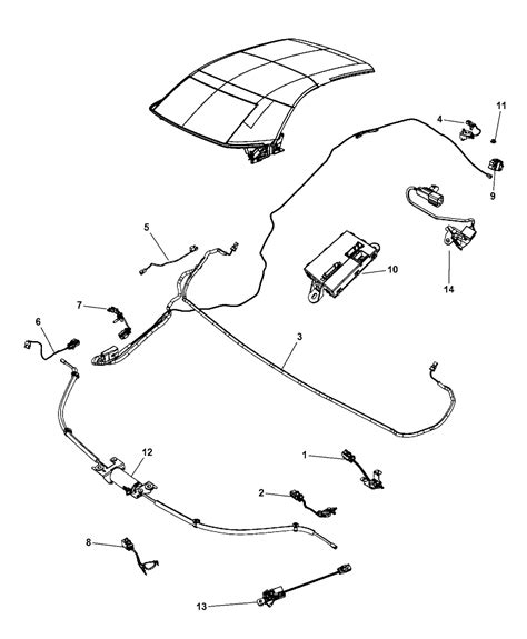 The location and function of fuses in cars produced cigar lighter (power outlet) fuses in the chrysler sebring are the fuse №2 in the engine compartment fuse box (sedan) or fuses №4, 9 and. 4602674AG - Genuine Chrysler MODULE-CONVERTIBLE TOP CONTROL