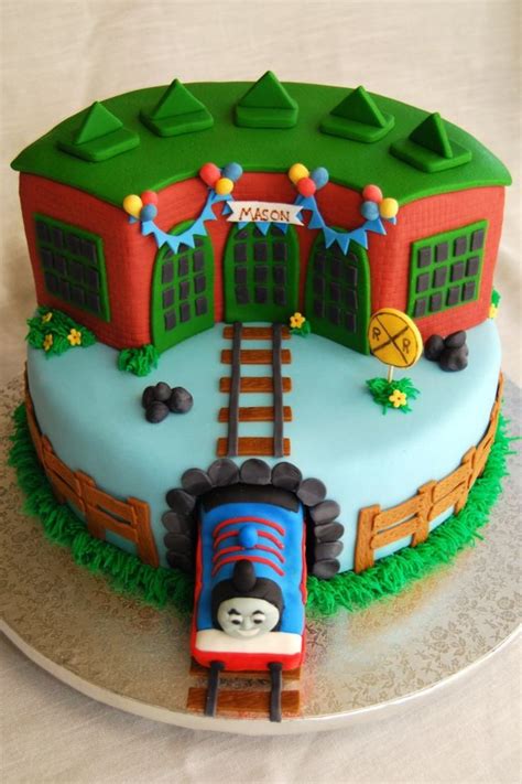 See more ideas about thomas train cake, train cake, thomas cakes. Thomas And Tidmouth Shed | Thomas birthday cakes, Train ...