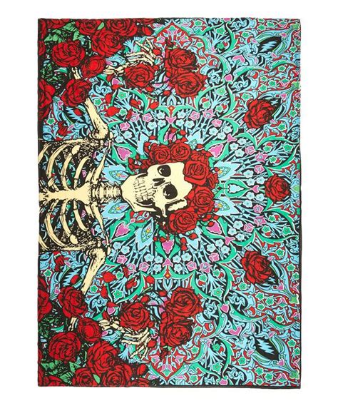 Dancing bears around the world.what a long strange trip it's been. Look what I found on #zulily! Grateful Dead Skull & Roses ...