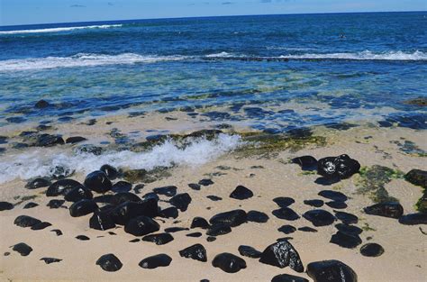 Kostenlose Foto Strand Meer Küste Sand Rock Ozean Horizont