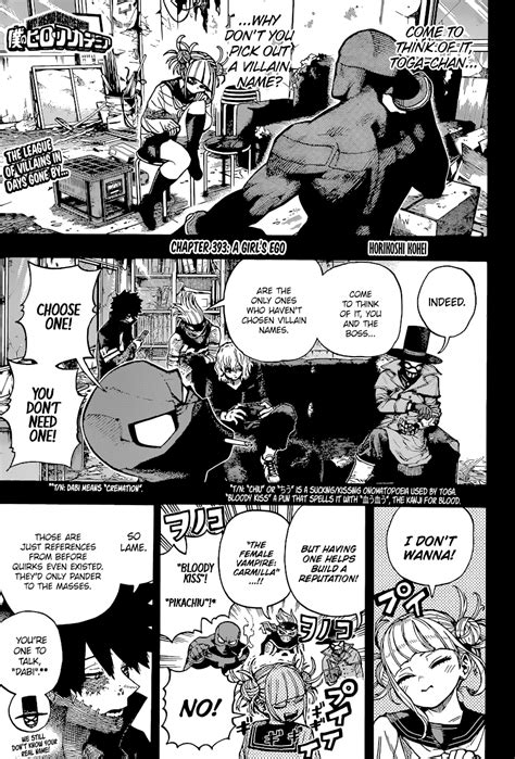 My Hero Academia Chapter 393 TCB Scans