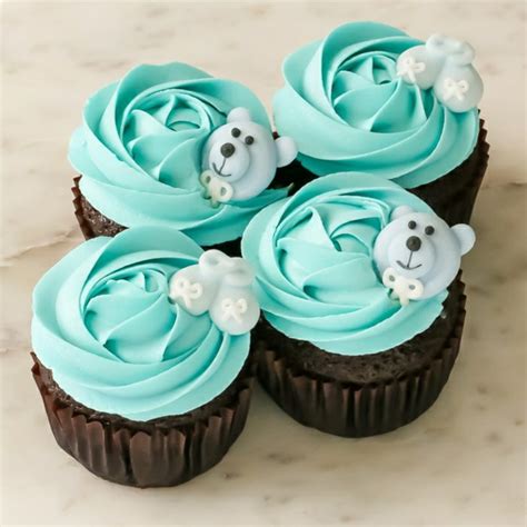 Our intention from this post is we may see a benefit from the specimens of cutest baby boy shower cupcakes that we show. Babyparty Deko selber machen - einmalige Ideen und Anregungen