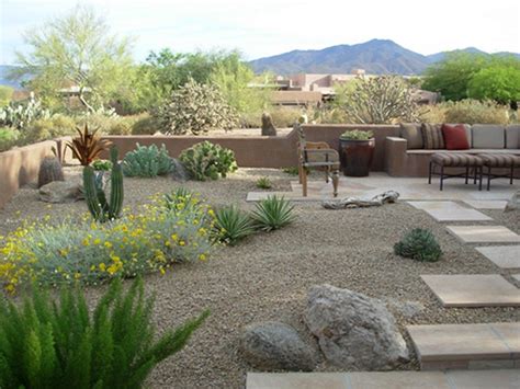 Desert Landscape Design Front Yard White Landscaping Ideas