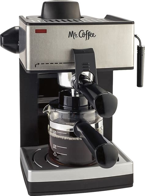 Best Buy Mr Coffee Steam Espresso Machine Blacksilver Ecm160
