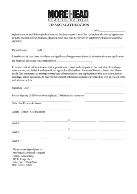 Top 15 Attestation Form Templates Free To Download In Pdf Format
