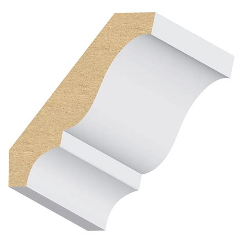From large classic acanthus crown to period cove moldings like art deco, we have it all. 9/16 x 2-3/4 Colonial Crown - MDF Crown - Mission Moulding