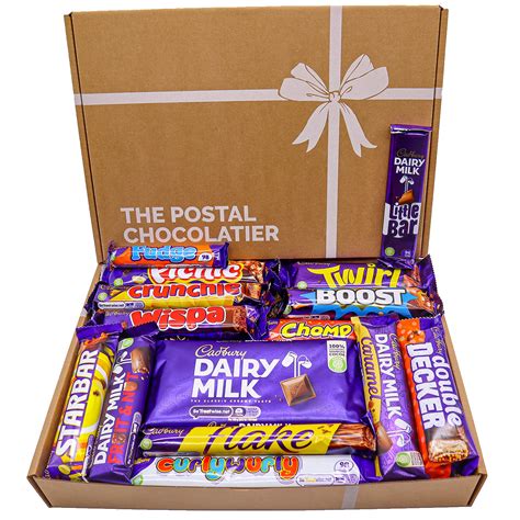 Buy Cadbury Dairy Milk Chocolate T Box Hamper Full Sized Bars